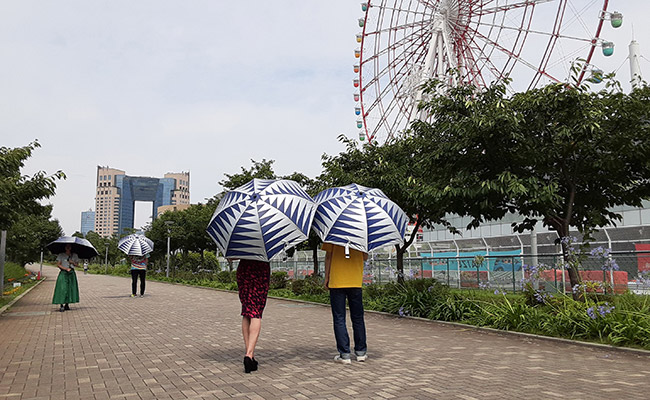 日傘プロジェクト ARTBAY TOKYO × iKASA